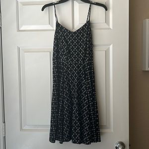 Black Sundress with White/Grey accents
